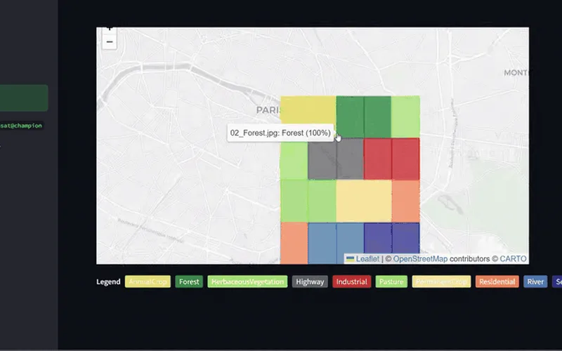 Aperçu du site TerraOps — MLOps
